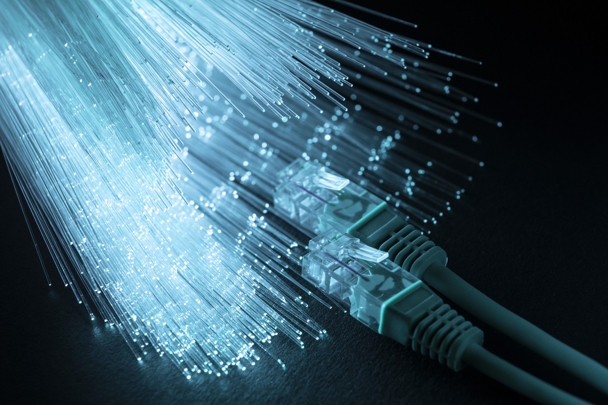 To fibernet kabler